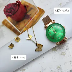 نیم ست پروانه شنی کد 4364 - سرای خاتون