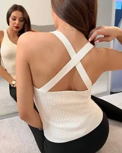 کراپ پشت ضربدری آبی نفتی