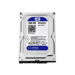 هارد دیسک اینترنال وسترن دیجیتال آبی ظرفیت 500 گیگابایت مدل Blue WD5000AZLX