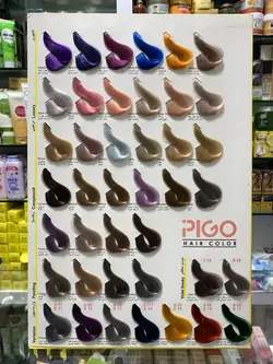 رنگمو پیگو pigo شماره 1-1 مشکی پر کلاغی
