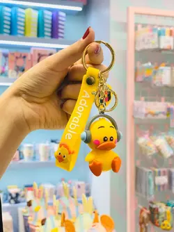 جاکلیدی سیلیکونی هدفون دار