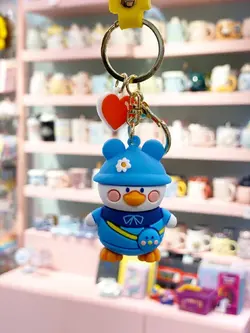 جاکلیدی سیلیکونی پنگوئن سفید