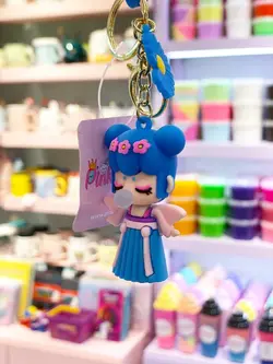 جاکلیدی سیلیکونی دختر آدامس بادکنکی