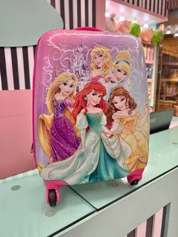 چمدان دیزنی صورتی