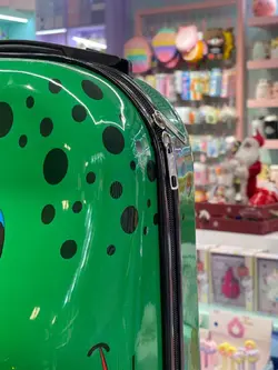 چمدان دایناسور سه بعدی سبز