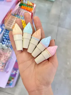 هایلایتر بستنی قیفی برچسب دار