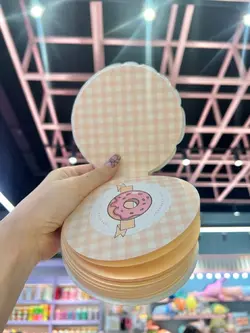 دفترچه اسکوییشی همبرگر و دونات کیوت