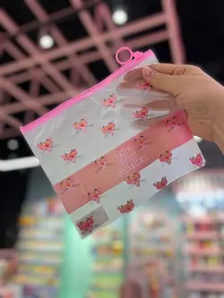 پوشه پلنگ صورتی