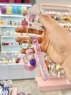 جاکلیدی آکواریومی بطری عروسکی