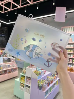 پوشه A4 شفاف ماهی