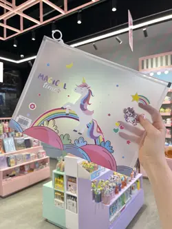 پوشه A4 شفاف تک شاخ