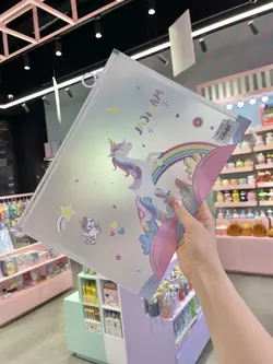 پوشه A4 شفاف تک شاخ