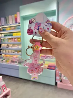 جاکلیدی آکواریومی دونه برفی صورتی