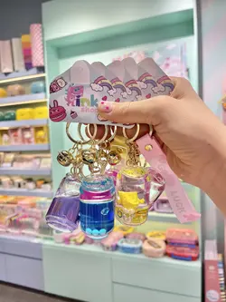 جاکلیدی آکواریومی رنگی رنگی کیوت