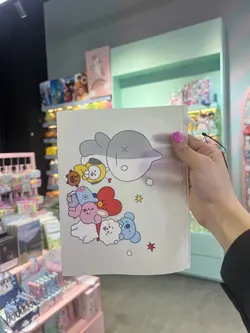 پوشه A5 بی تی اس