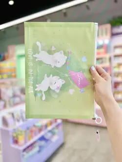 پوشه A4 گربه و بادبادک