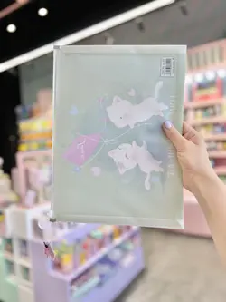 پوشه A4 گربه و بادبادک