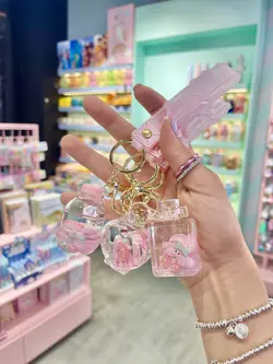 جاکلیدی آکواریومی صورتی کیوت