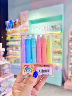 هایلایتر شش عددی مداد رنگی کیوت