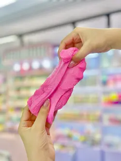 اسلایم شنی صورتی