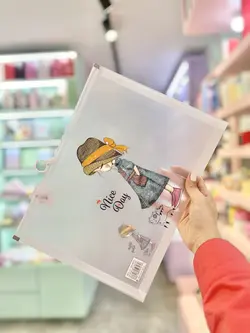 پوشه شفاف گرلز کیوت