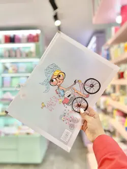 پوشه شفاف گرلز کیوت