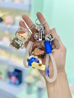 جاکلیدی شیشه ای COFFEE انیمالز فضایی