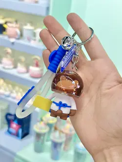 جاکلیدی شیشه ای COFFEE انیمالز فضایی