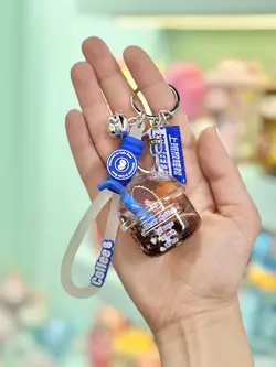 جاکلیدی آکواریومی قهوه و تدی کیوت