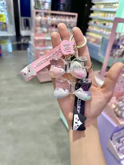 جاکلیدی آکواریومی کت پاپیونی