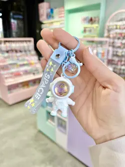 جاکلیدی هولوگرامی آدم فضایی چراغدار