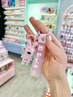 جاکلیدی خرگوش فضایی رنگی