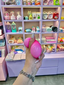 فیجت خامه ای توپی ساده