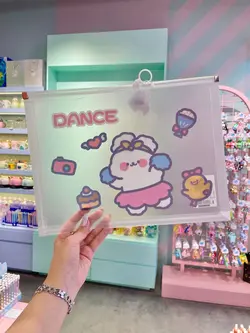 پوشه A4 شفاف تدی و جوجه