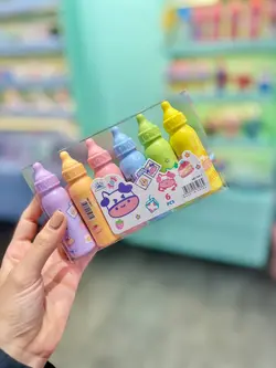 هایلایتر بطری 6عددی میلک