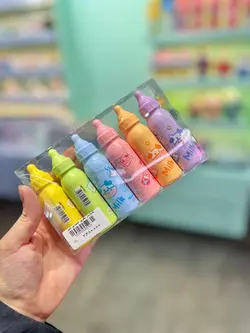 هایلایتر بطری 6عددی میلک