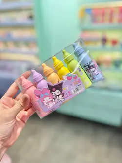 هایلایتر بطری 6عددی پاستیلی