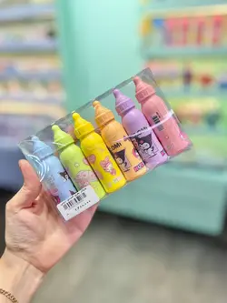 هایلایتر بطری 6عددی پاستیلی