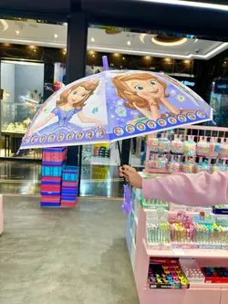 چتر پرنسس کوچولو بنفش