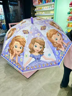 چتر پرنسس کوچولو بنفش