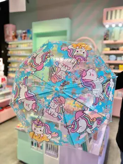 چتر طرح یونیکورن کیوت