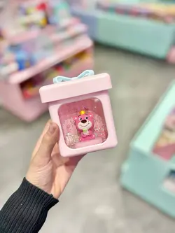 جعبه جادویی موزیکال چراغدار صورتی