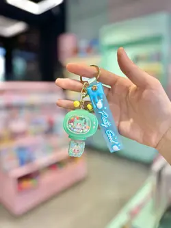 جاکلیدی تی وی چراغدار سبزآبی