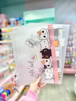 پوشه A4 کیوت کت