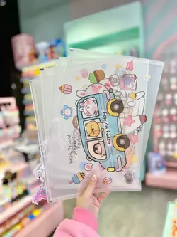 پوشه A4 حیوانات خوشحال کیوت