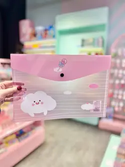 پوشه A4 طرح ابر کیوت