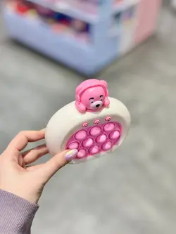 پاپت گیم تدی صورتی کیوت