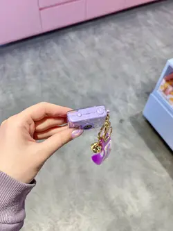 جاکلیدی دوربین طرح دار پاستلی