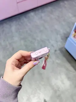 جاکلیدی دوربین طرح دار پاستلی