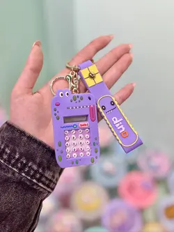 جاکلیدی ماشین حساب دایناسور کیوت